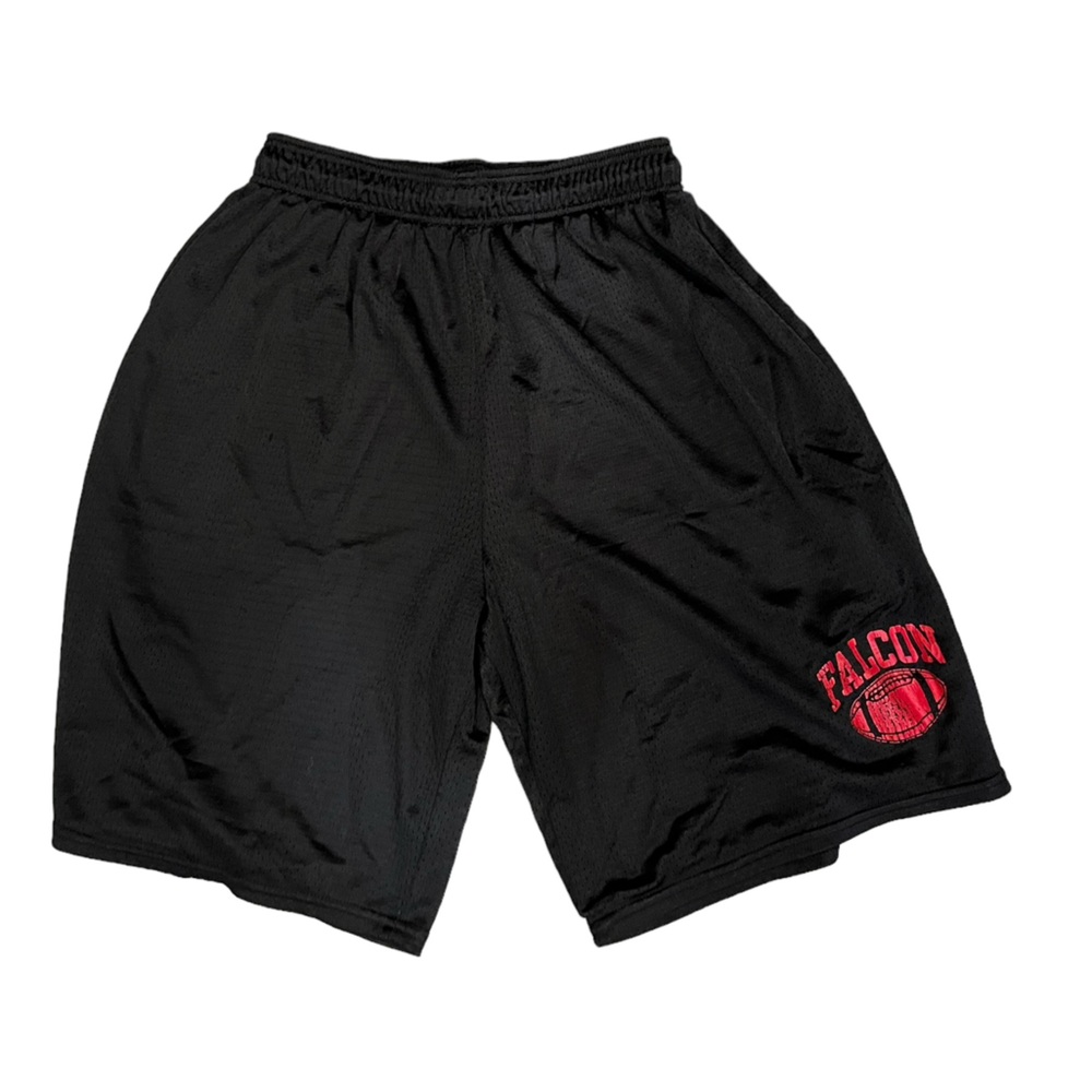 Men's Russell Athletic Falcons Football Black Sports Shorts